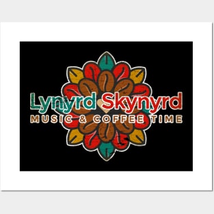 Music & Cofee Time Lynyrd Skynyrd Posters and Art